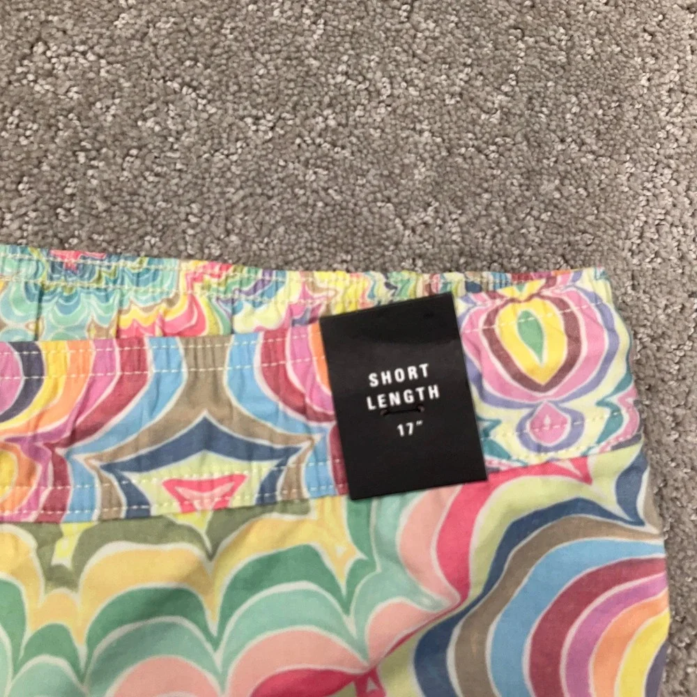 RVCA Board Shorts Mens XXL Pink Multi Psychedelic Mandala 17
